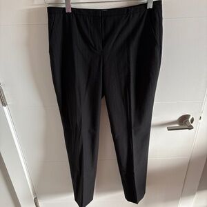 Tahari pinstripe straight leg pants
